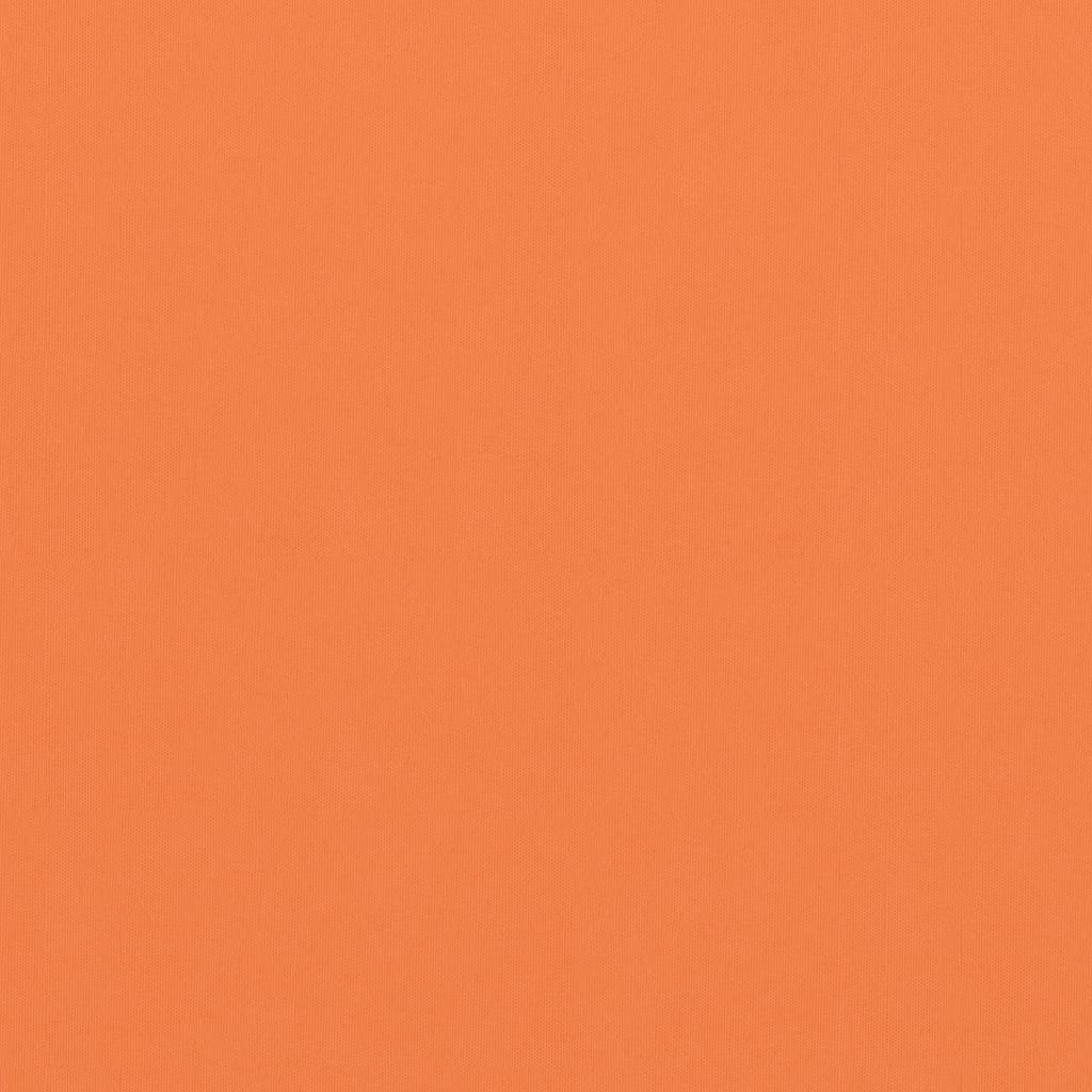 vidaXL Балконски параван, оранжев, 75x600 см, плат оксфорд