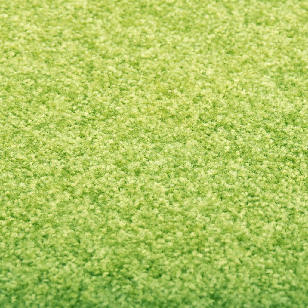 vidaXL Перима изтривалка, зелена, 90x120 см