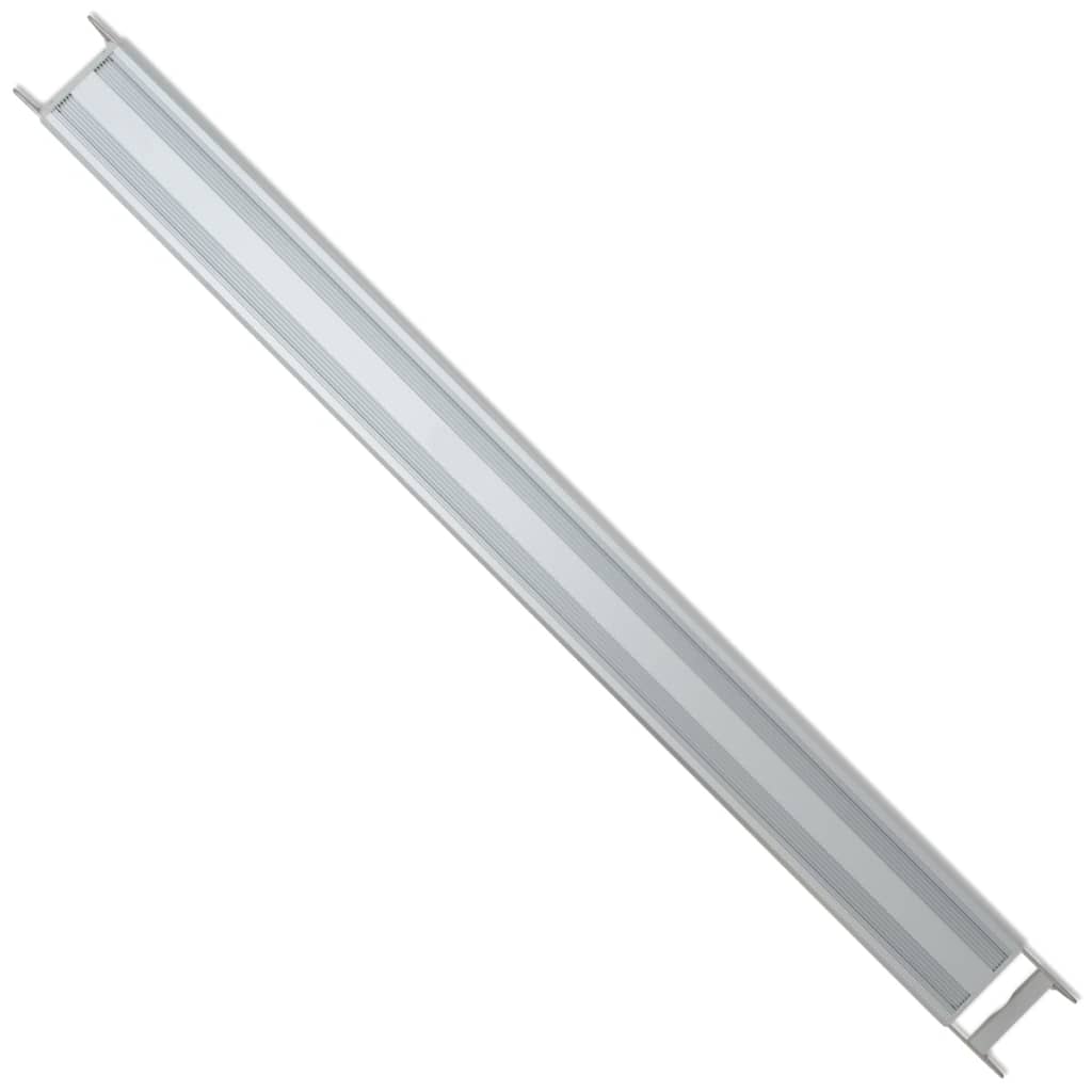 vidaXL Светодиодна лампа за аквариум, 120-130 см, алуминий IP67