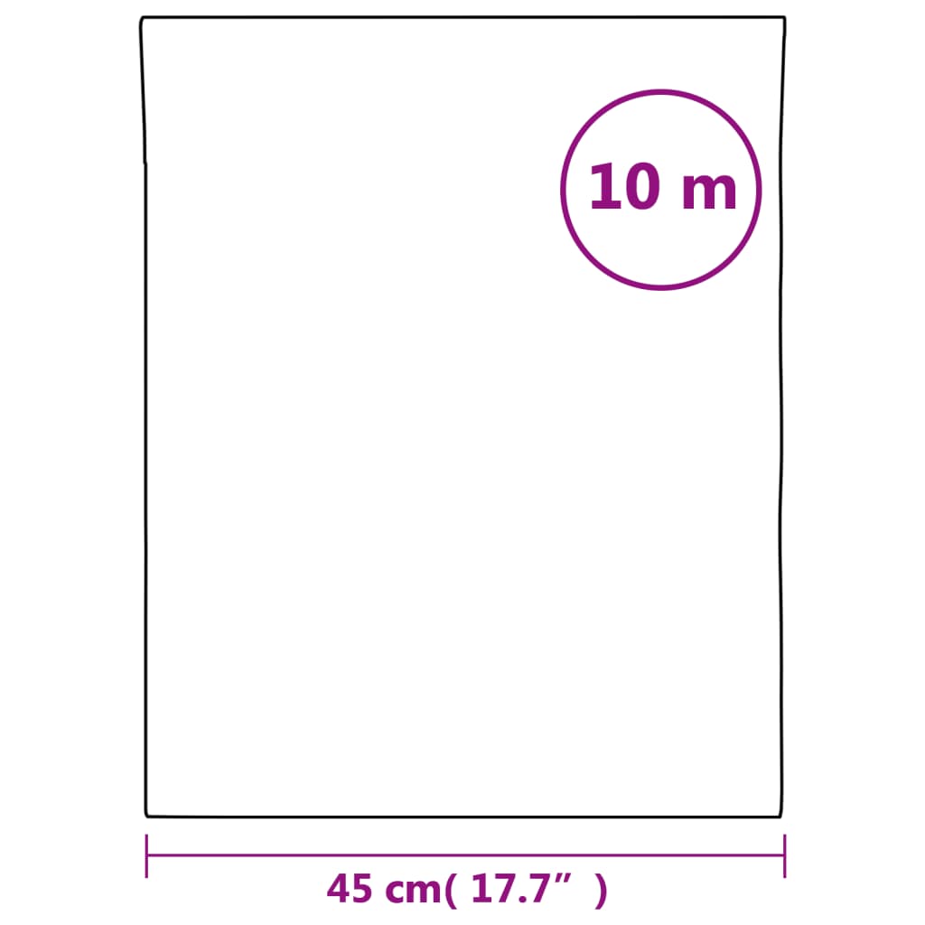 vidaXL Фолио за прозорци статично прозрачно бял мат 45x1000 см PVC