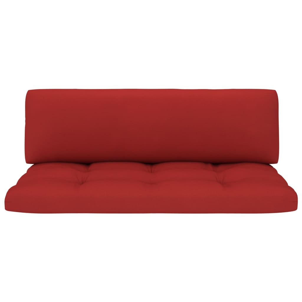 vidaXL Среден диван от градински палети, меденокафяв импрегниран бор