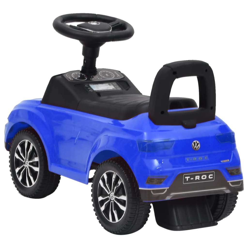 vidaXL Кола за бутане Volkswagen T-Roc, синя