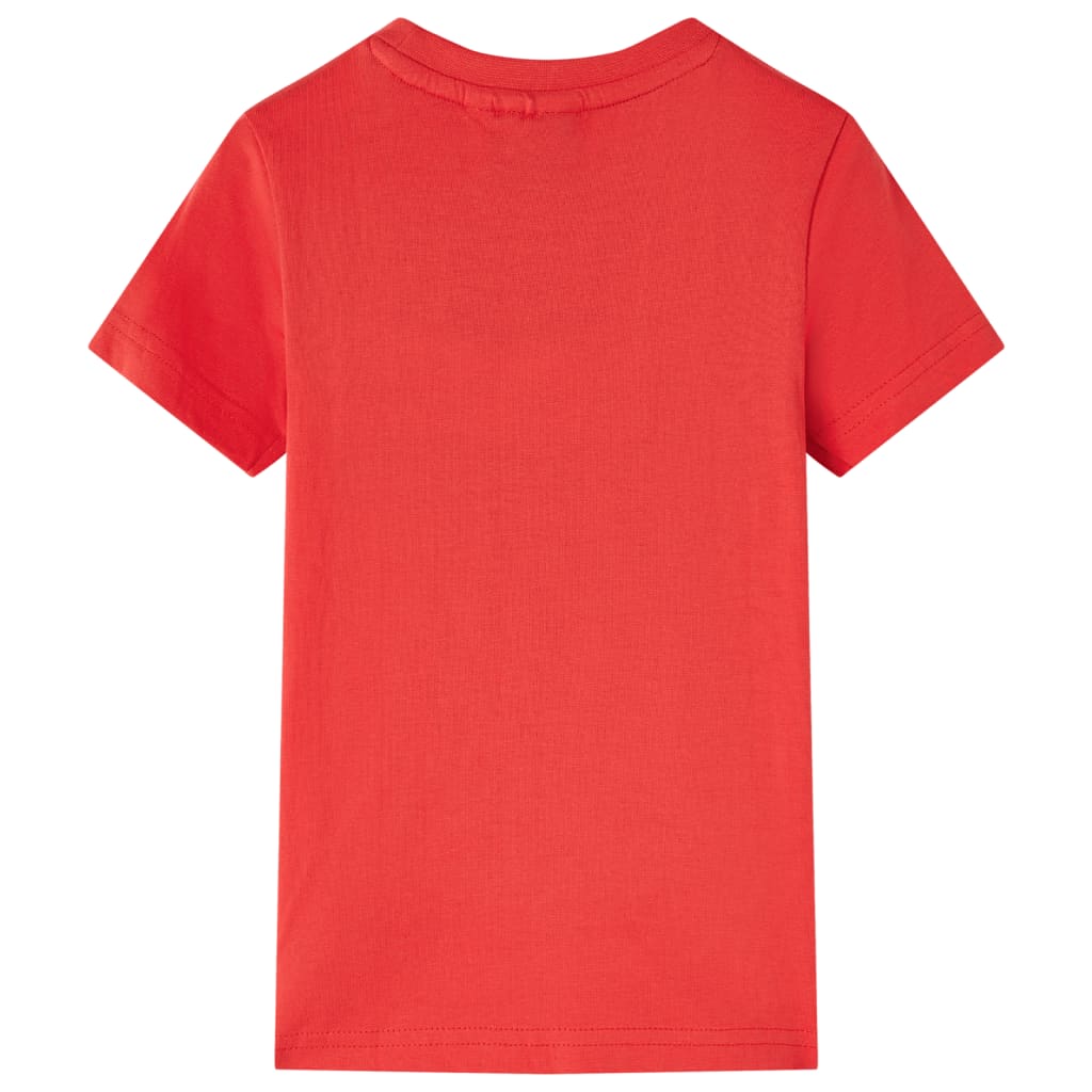 Детска тениска, червена, 92