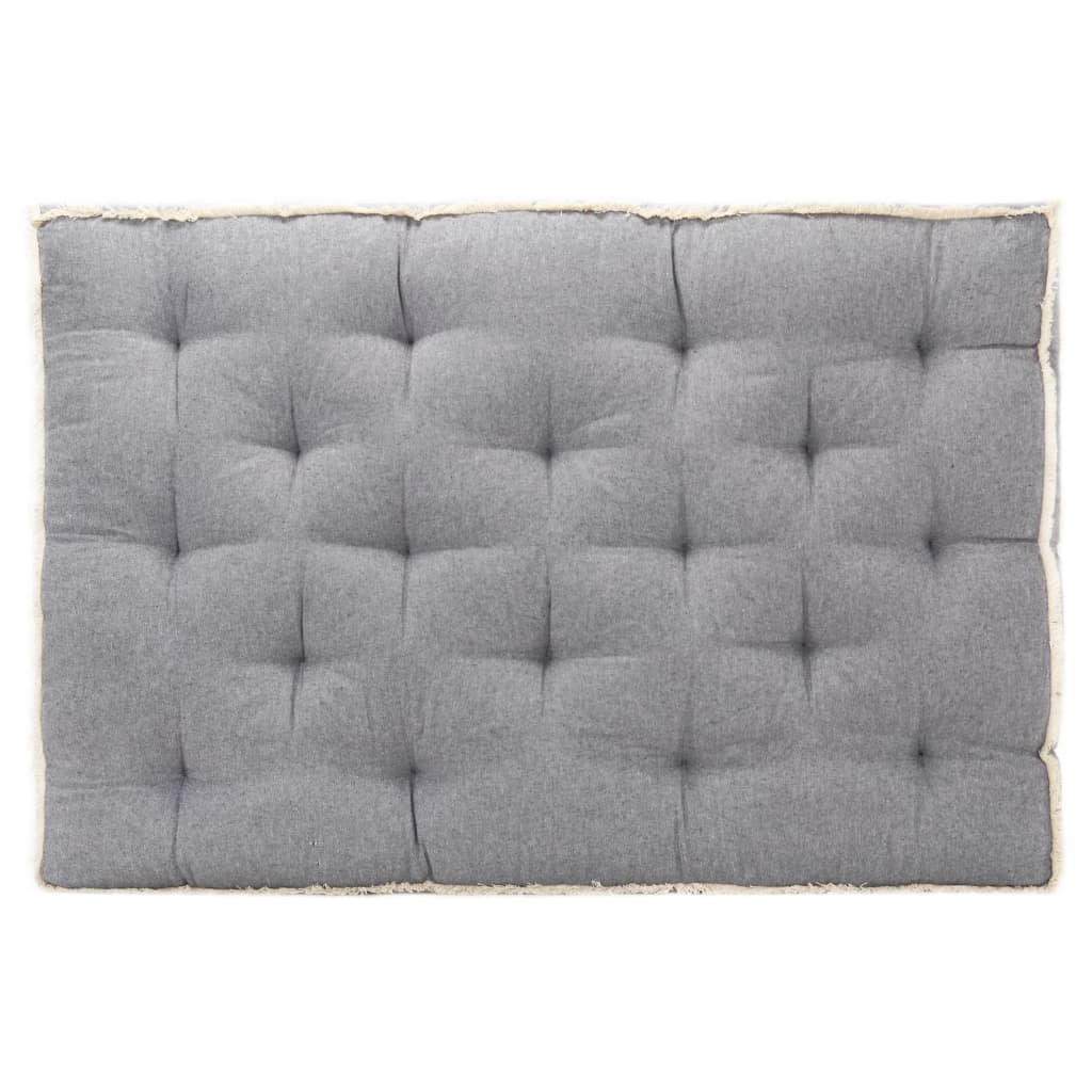 vidaXL Възглавница за палетен диван, антрацит, 120x80x10 см