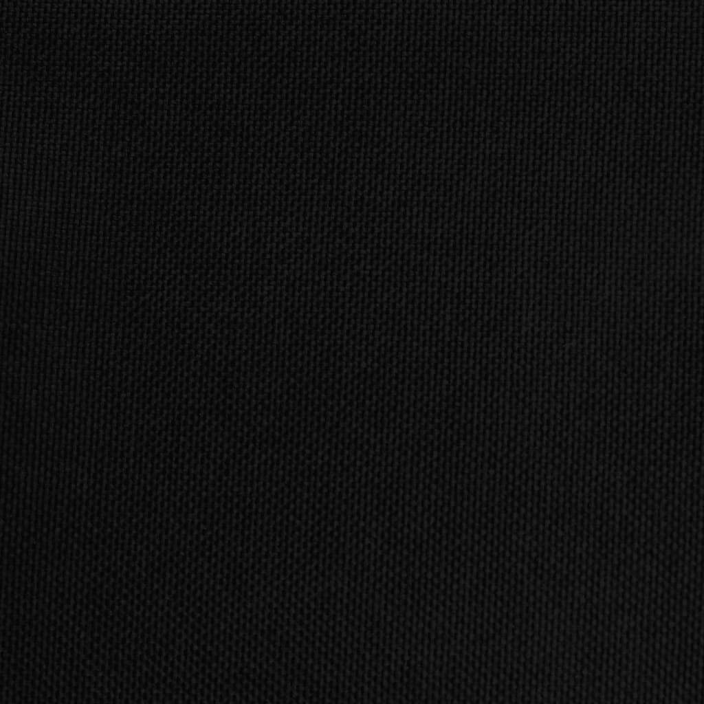 vidaXL Люлеещ се стол, черен, текстил