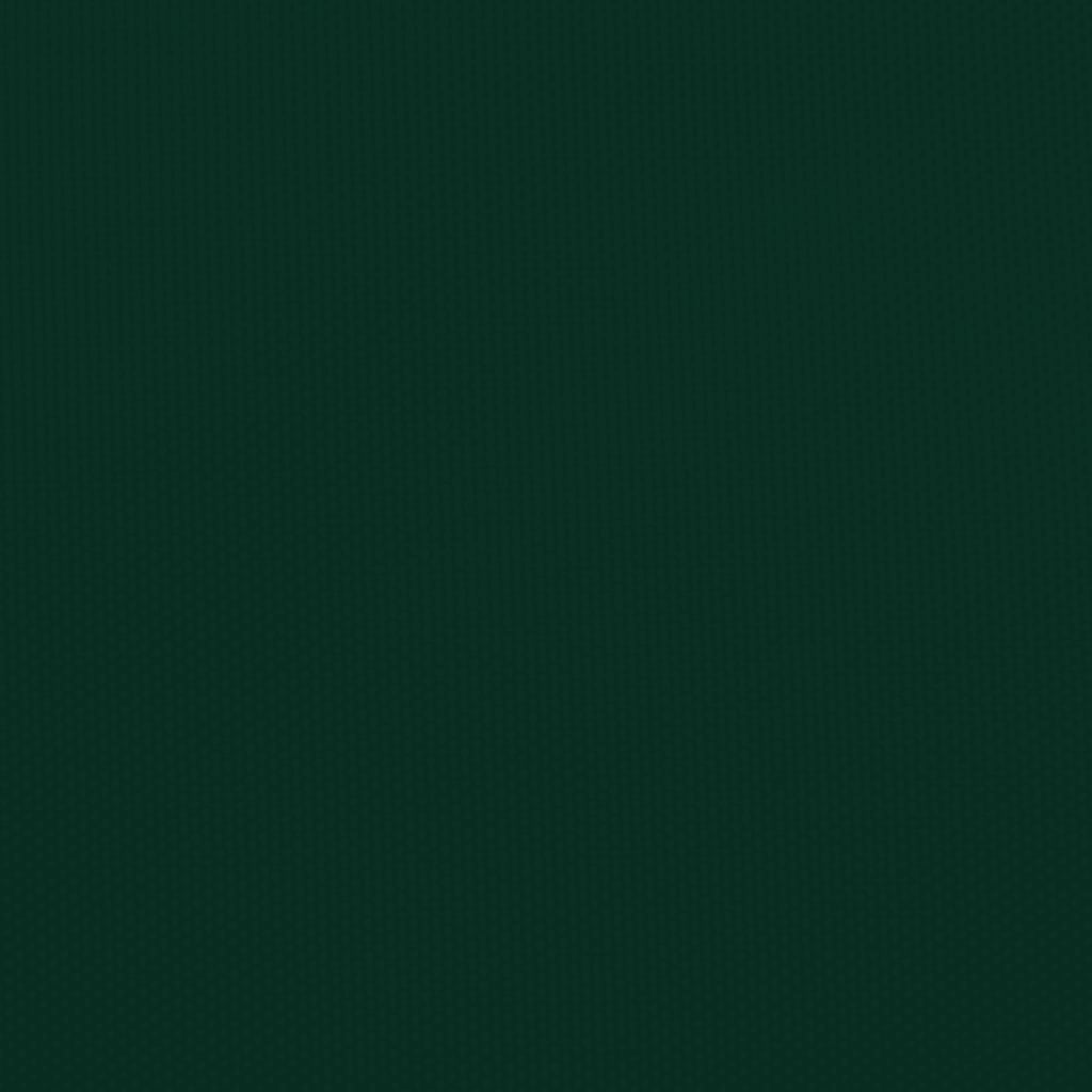 vidaXL Платно-сенник, Оксфорд плат, триъгълно, 4x4x4 м, тъмнозелено