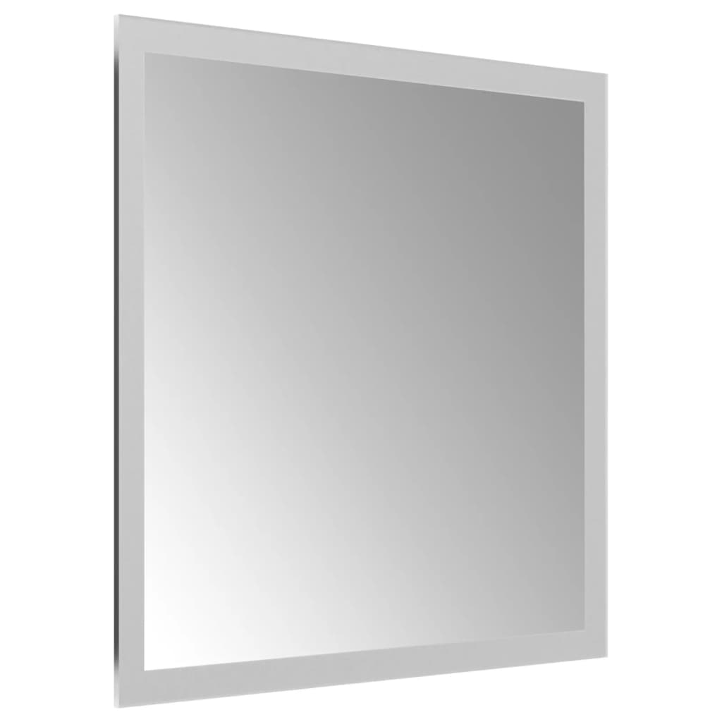 vidaXL LED огледало за баня, 30x30 см