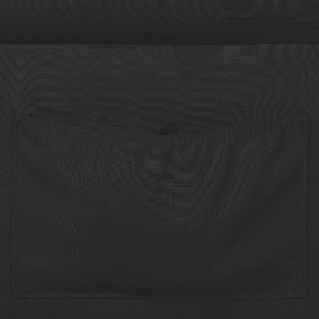 vidaXL Наклоняем стол, черен, текстил
