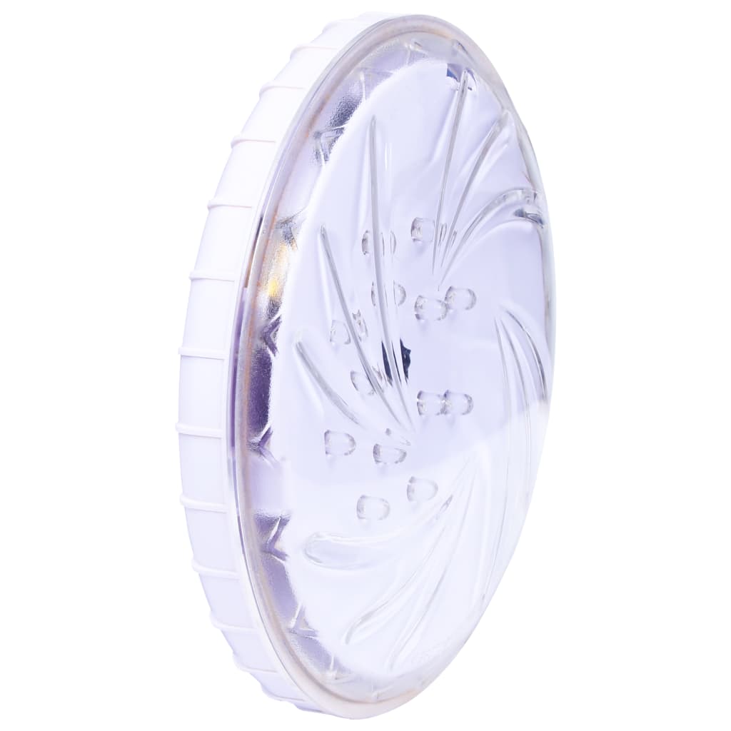vidaXL Потопяема плаваща LED лампа с дистанционно управление, бяла