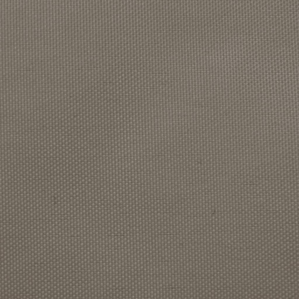 vidaXL Платно-сенник, Оксфорд текстил, правоъгълно, 4x7 м, таупе