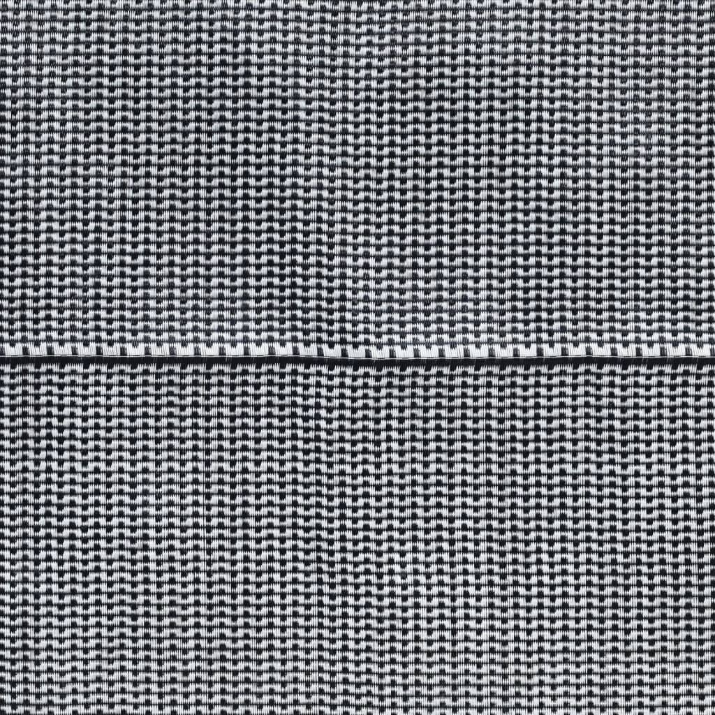 vidaXL Външен килим, сив, 190x290 см, PP