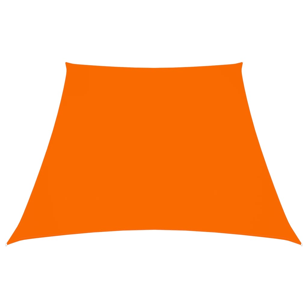 vidaXL Платно-сенник, Оксфорд текстил, трапец, 3/4x3 м, оранжево