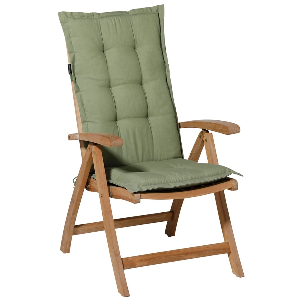 Madison Възглавница за стол с висок гръб Panama, 123x50 см, Sage green