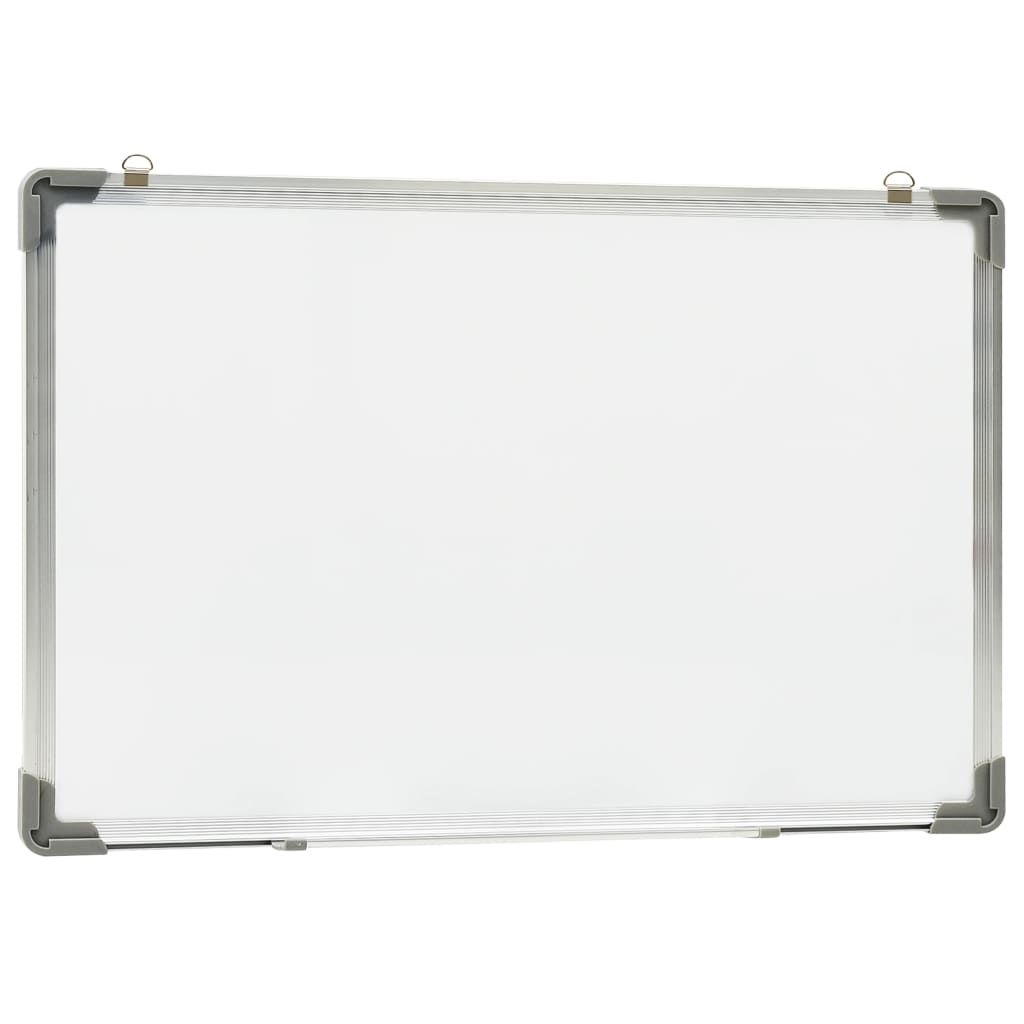 vidaXL Магнитна дъска за сухо изтриване, бяла, 50x35 см, стомана