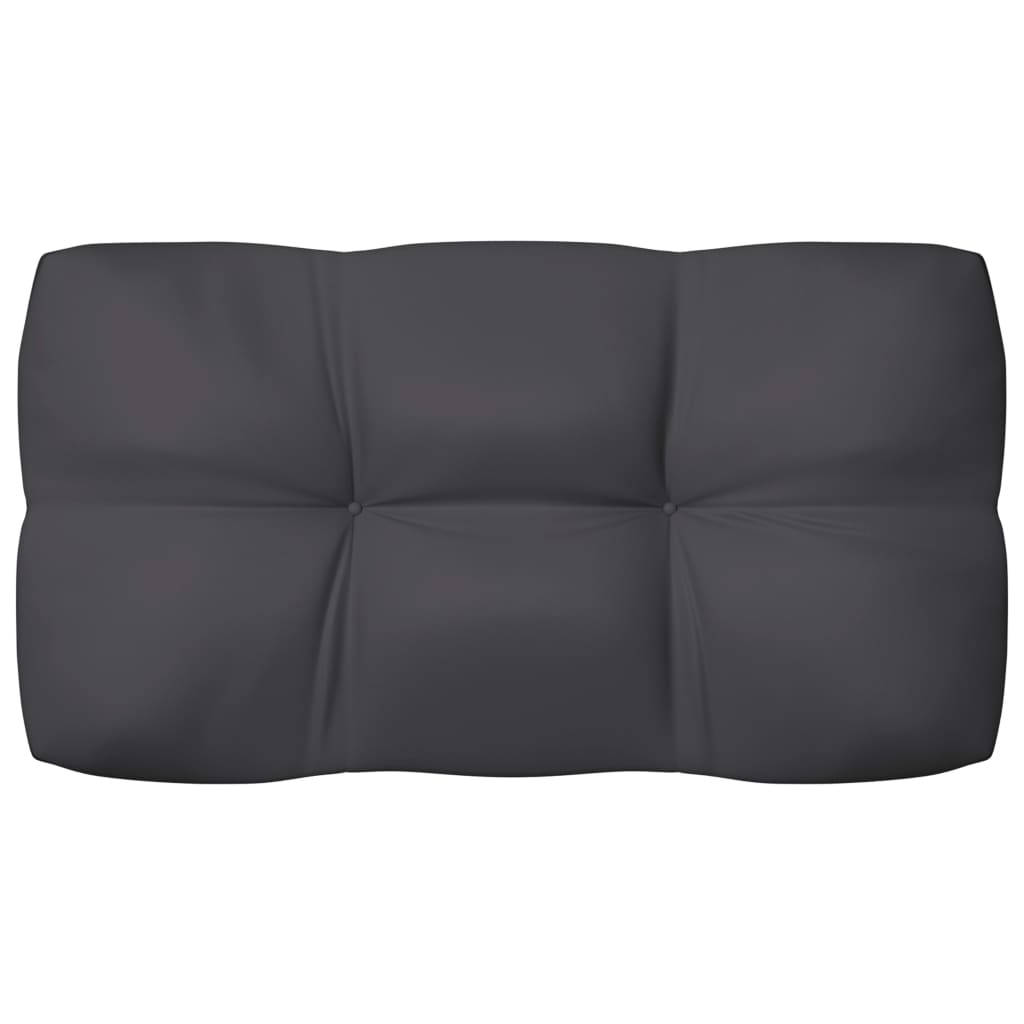 vidaXL Възглавници за палетен диван, 7 бр, антрацит