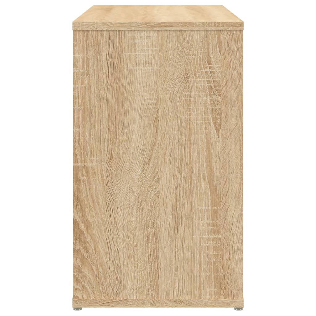 vidaXL Страничен шкаф, дъб сонома, 60x30x50 см, ПДЧ