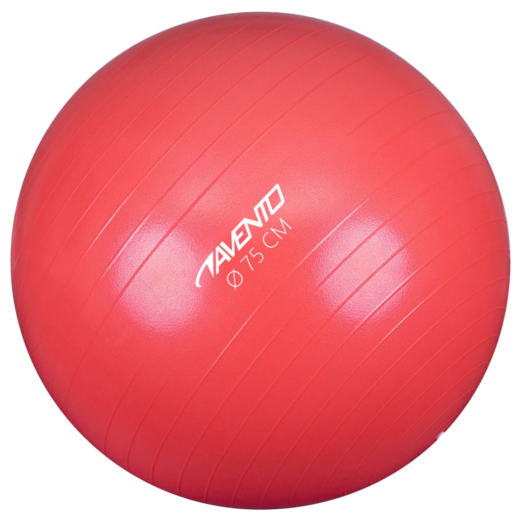 Avento Фитнес/гимнастическа топка, диаметър 75 см, розова