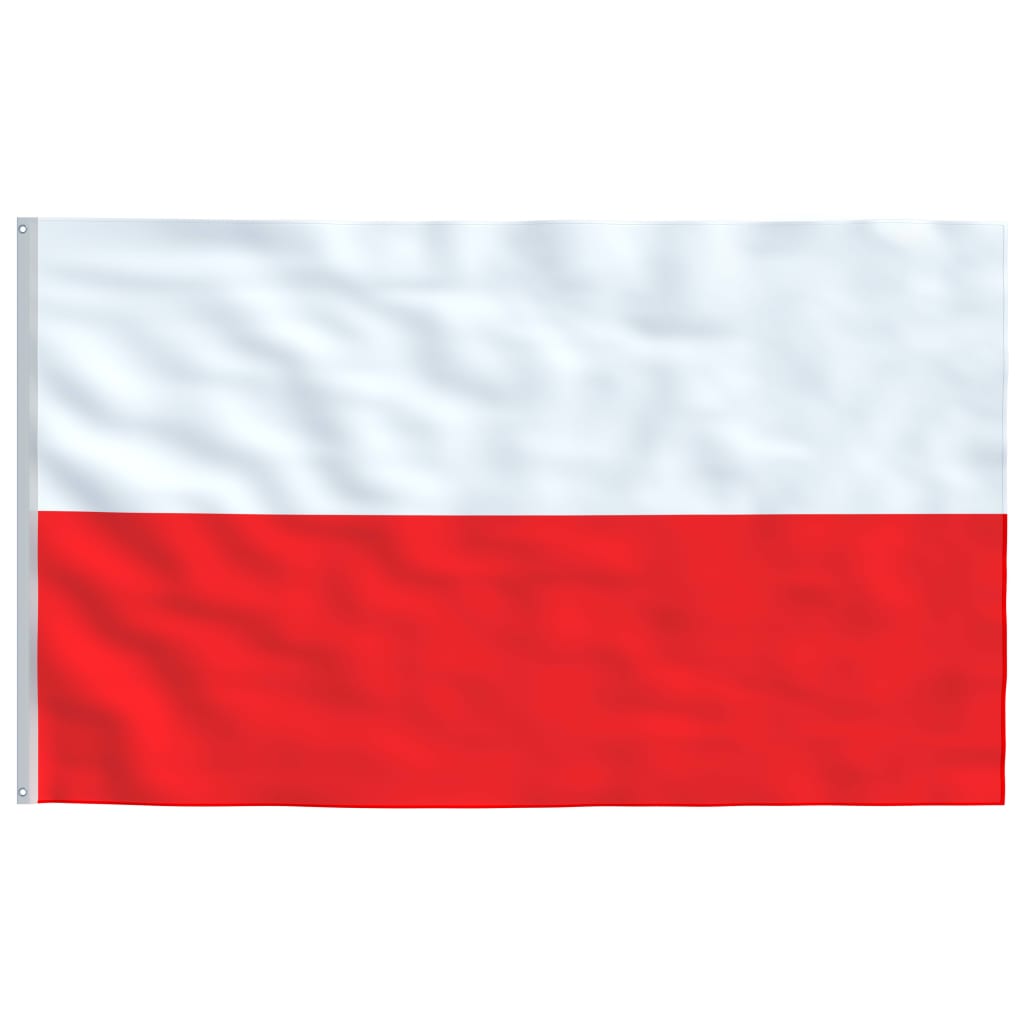 vidaXL Флаг на Полша, 90x150 см