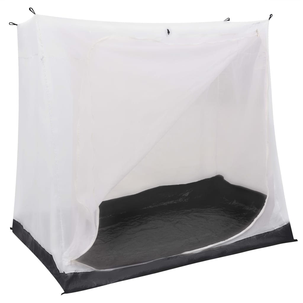 vidaXL Универсална вътрешна палатка, сива, 200x135x175 см
