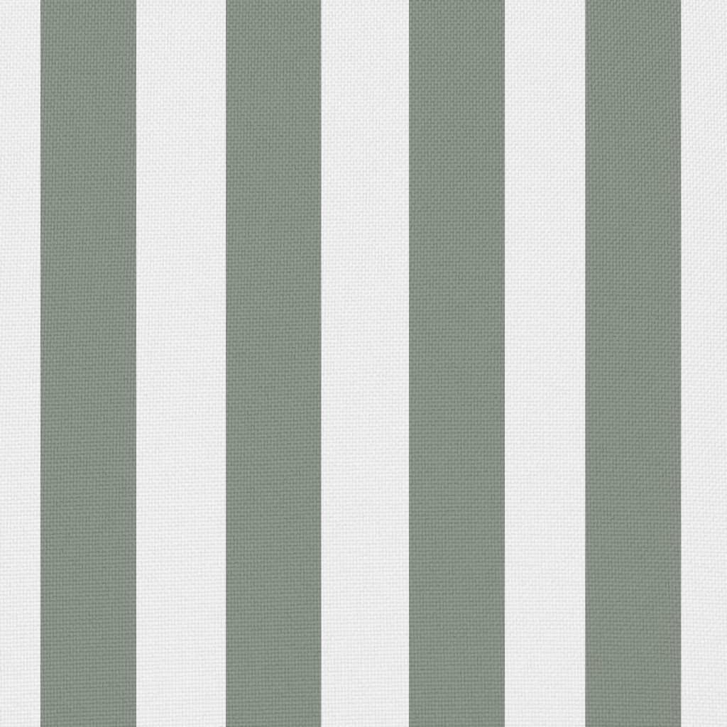 vidaXL Градински възглавници, 4 бр, райета, 45x45 см, сиви