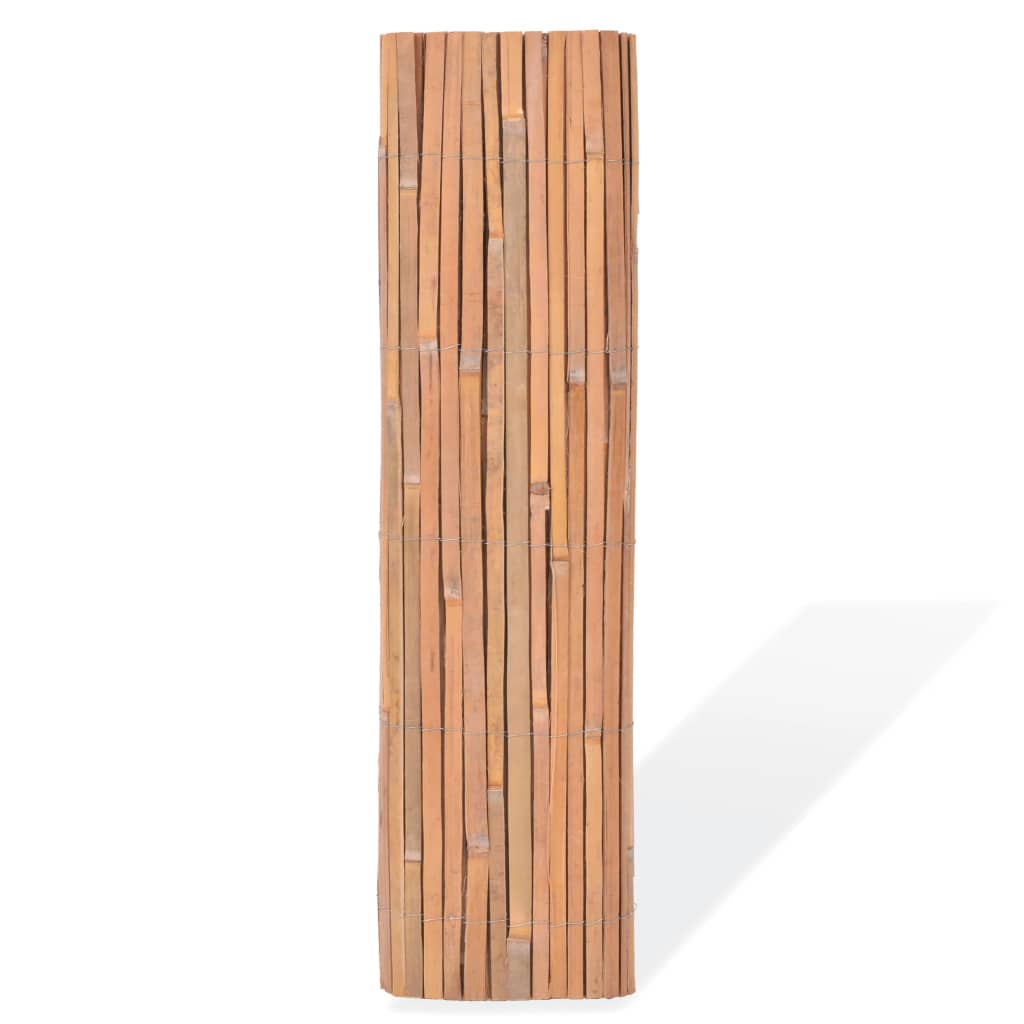 vidaXL Бамбукова ограда, 100x400 см