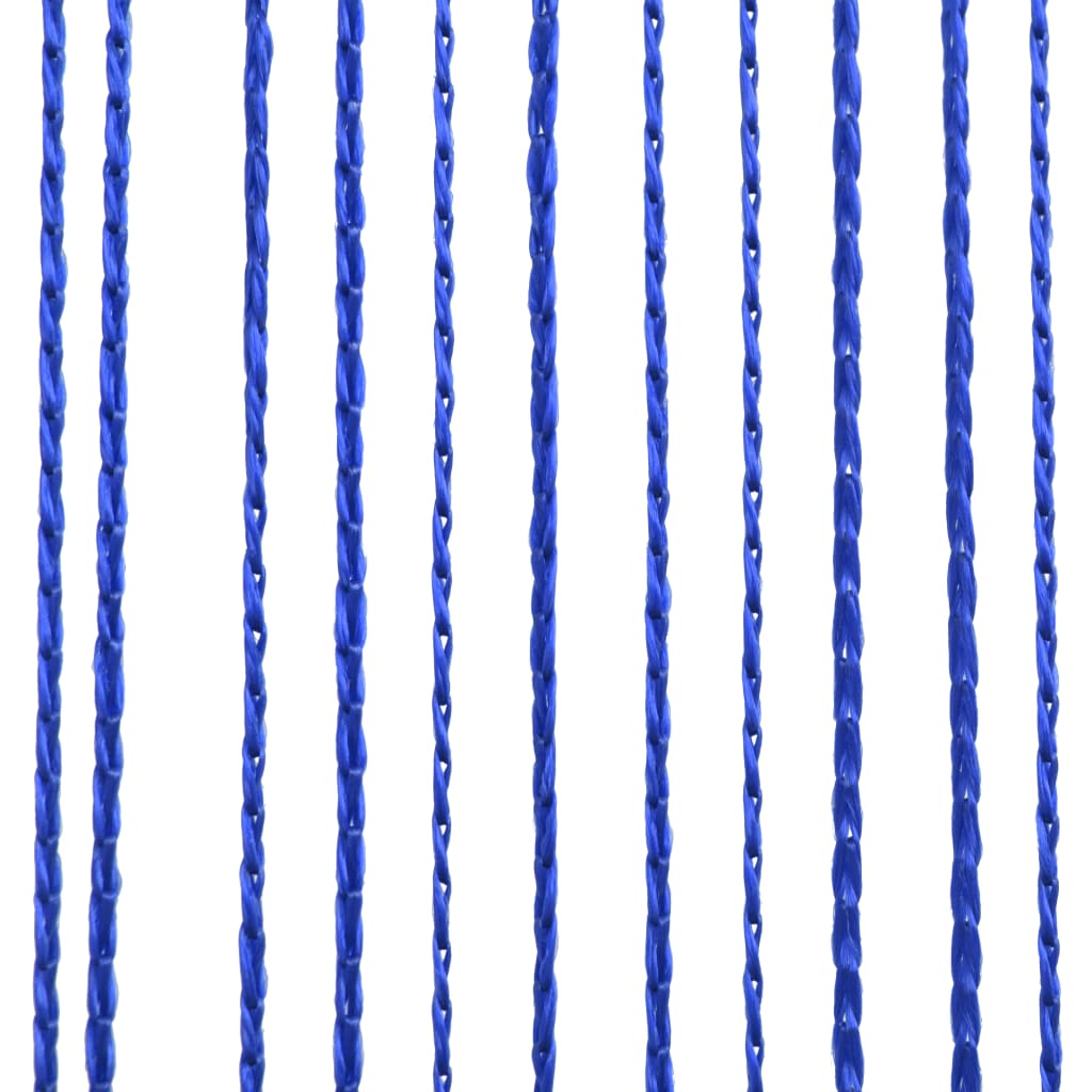 vidaXL Пердета ресни, 2 бр, 140x250 см, сини