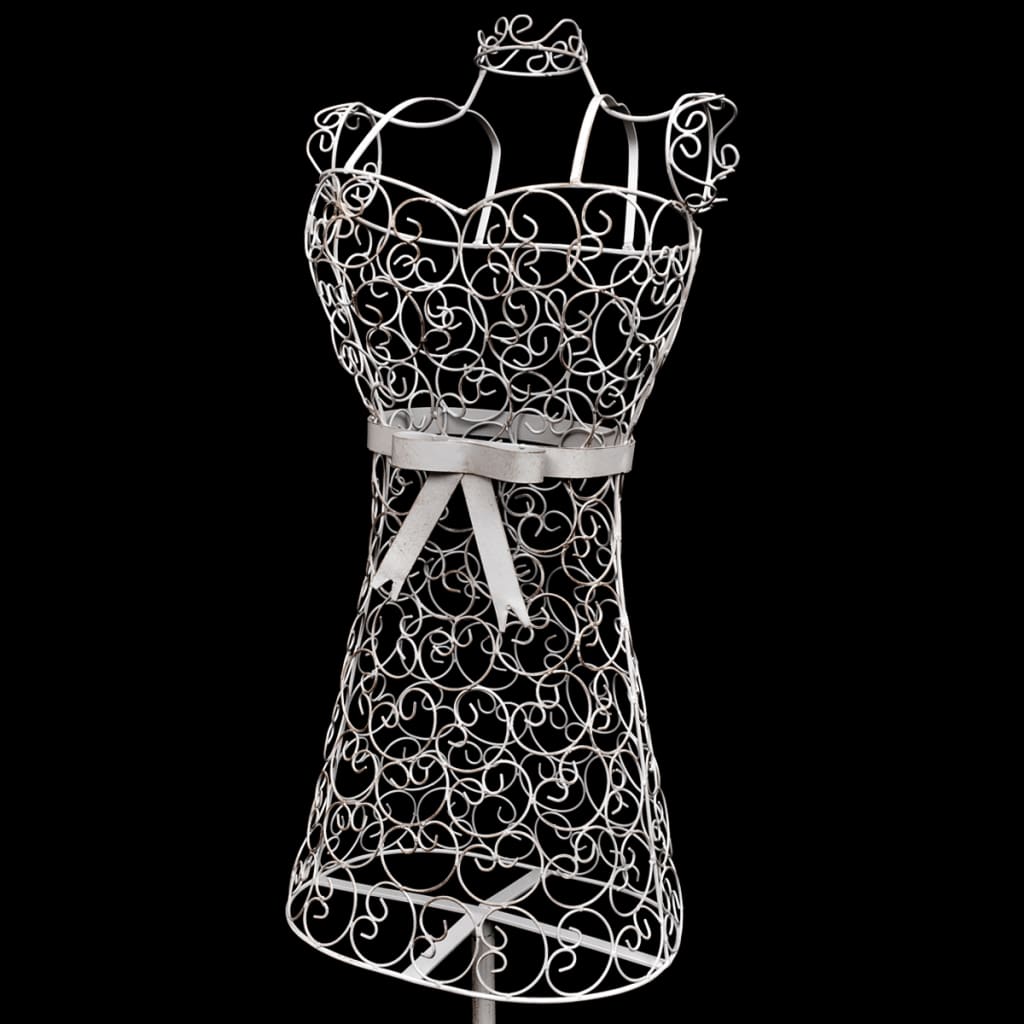 Метален манекен във винтидж стил, форма рокля