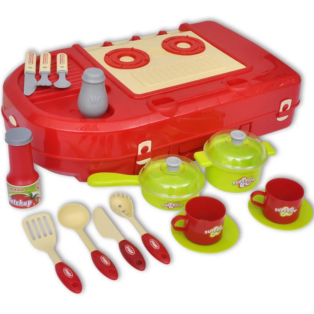 Детска кухня за игра със светлинни и звукови ефекти