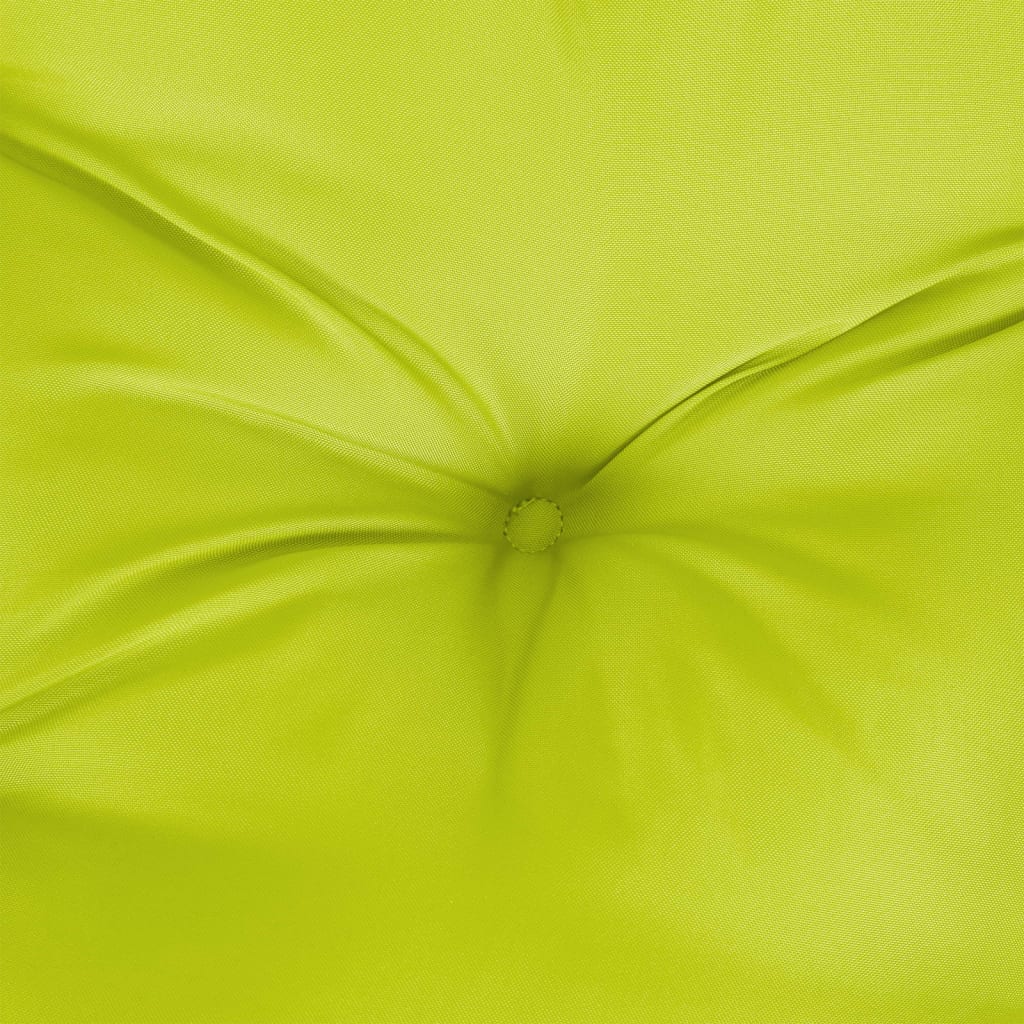 vidaXL Палетни възглавници, 3 бр, яркозелени, текстил