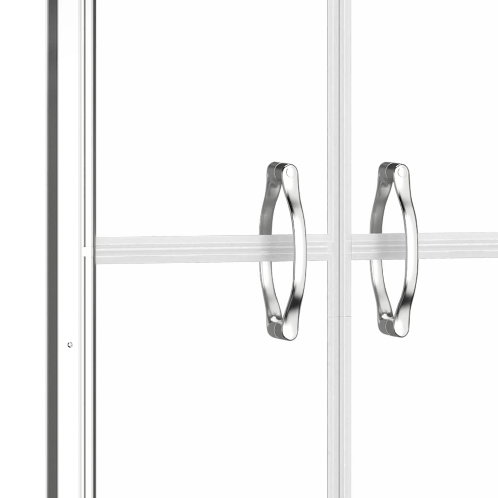 vidaXL Врата за душ, прозрачно ESG стъкло, 76x190 см