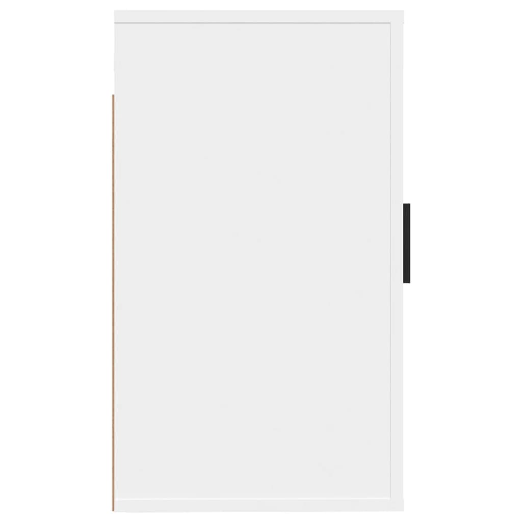 vidaXL ТВ шкафове със стенен монтаж, 2 бр, бели, 40x34,5x60 см