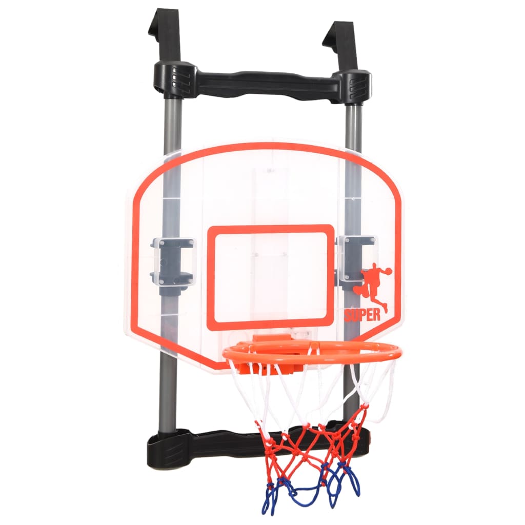 vidaXL Детски комплект за баскетбол за врата регулируем