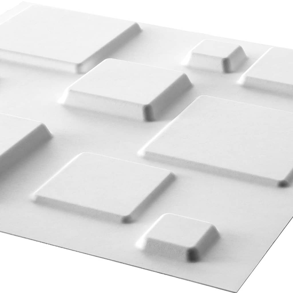 WallArt 24 бр 3D стенни панели GA-WA09 Squares