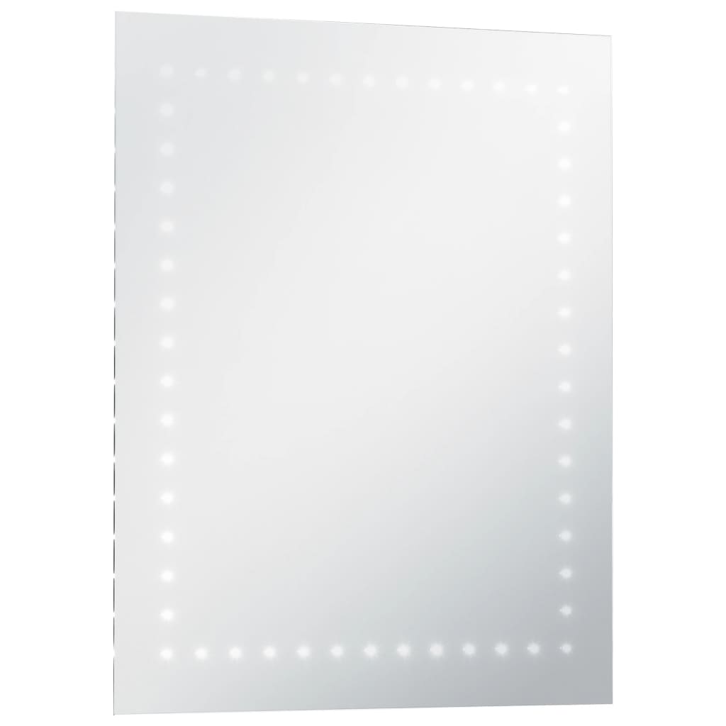 vidaXL LED стенно огледало за баня 50x60 см
