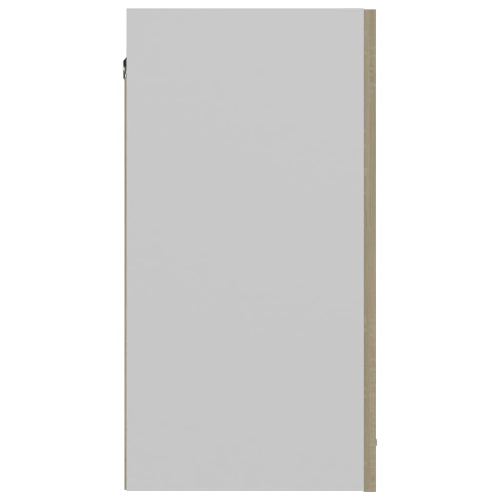 vidaXL Висящ шкаф, дъб сонома, 60x31x60 см, ПДЧ
