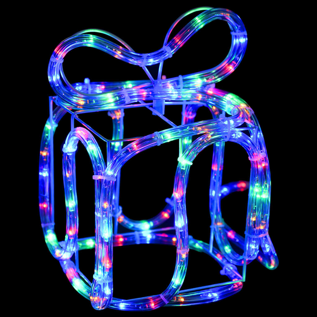 vidaXL Коледна украса Подаръчни кутии със 180 LED за закрито и открито