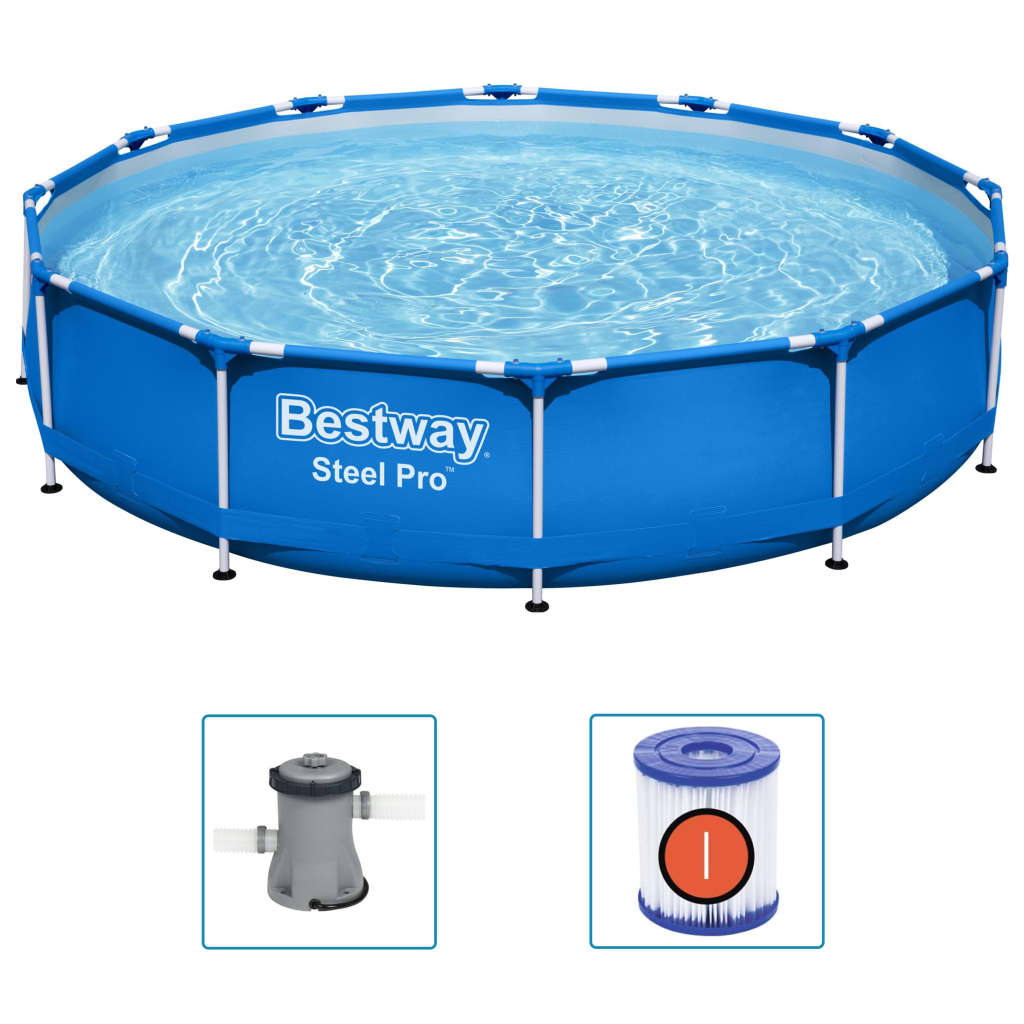 Bestway Steel Pro Басейн с рамка 366x76 см