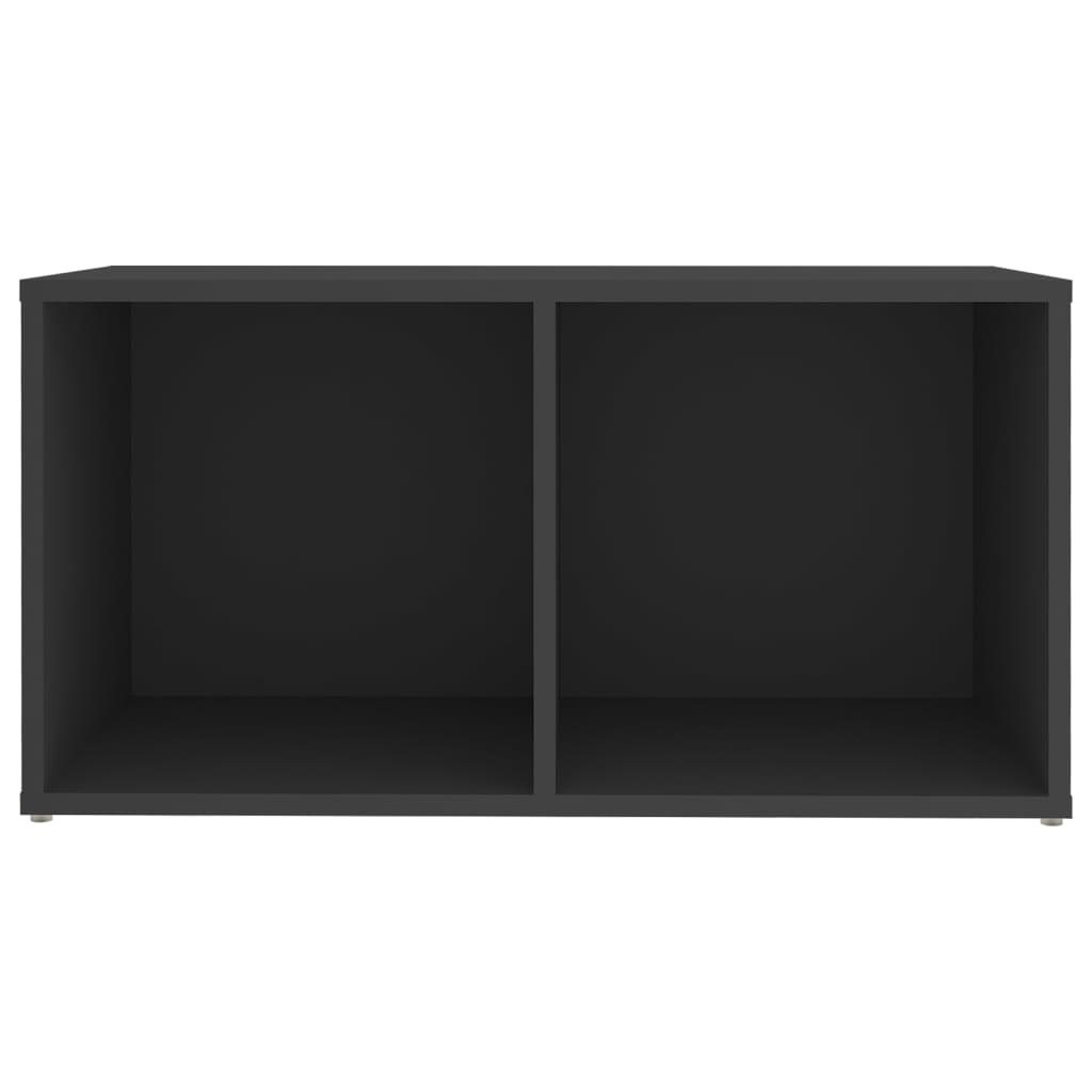 vidaXL ТВ шкафове, 2 бр, сиви, 72x35x36,5 см, ПДЧ