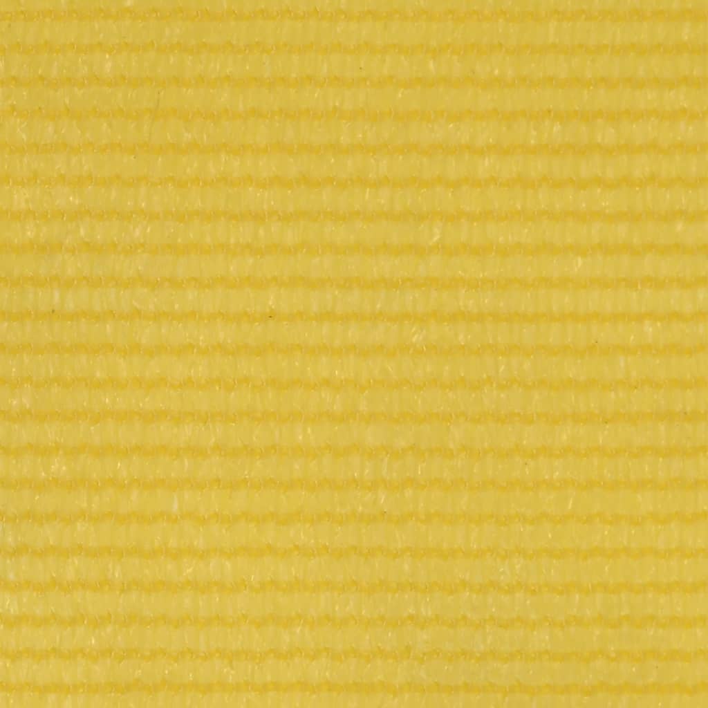 vidaXL Външна ролетна щора, 220x140 см, жълта