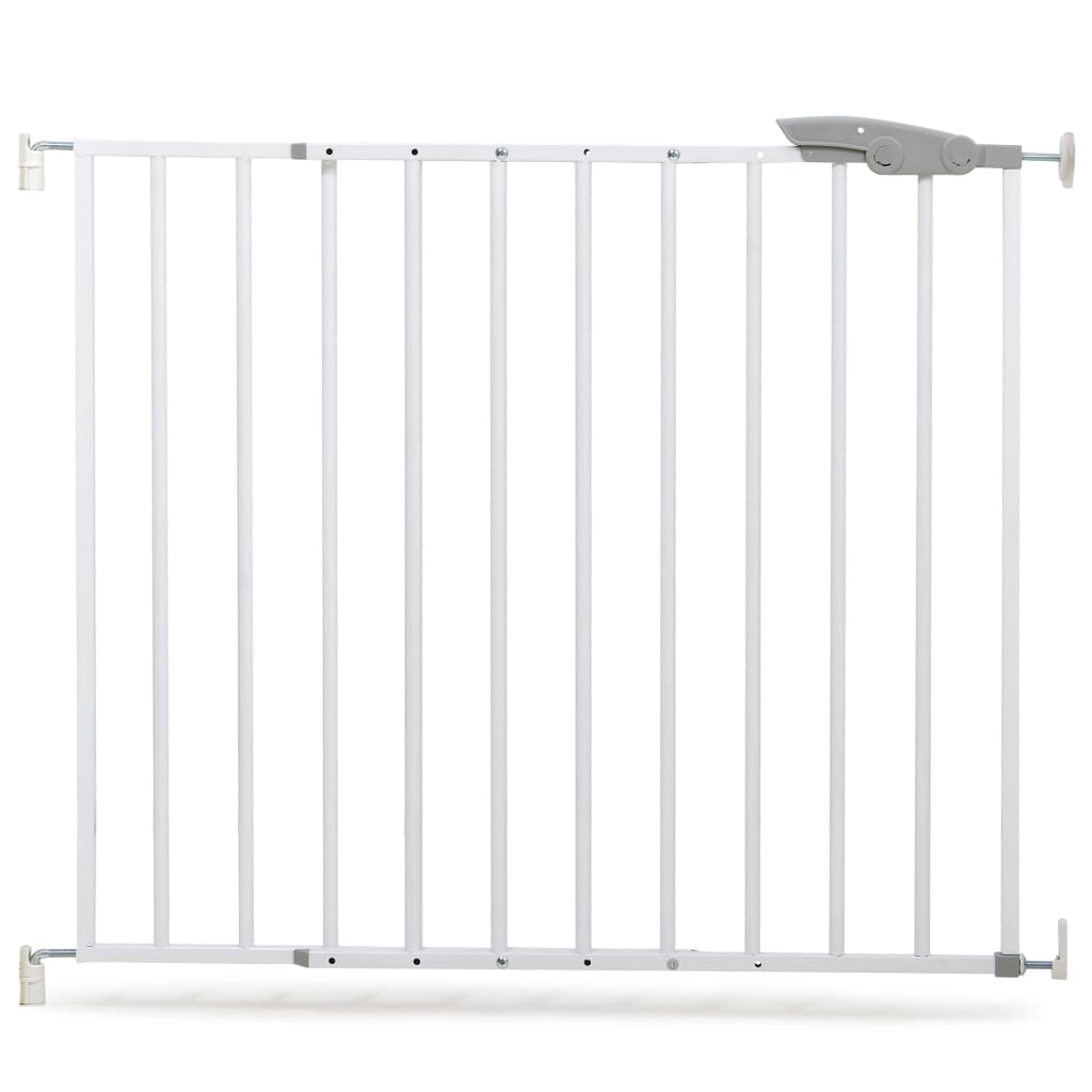 Fenss Преграда за врата Oslo, 73-107 см, метал, бяла, 64633