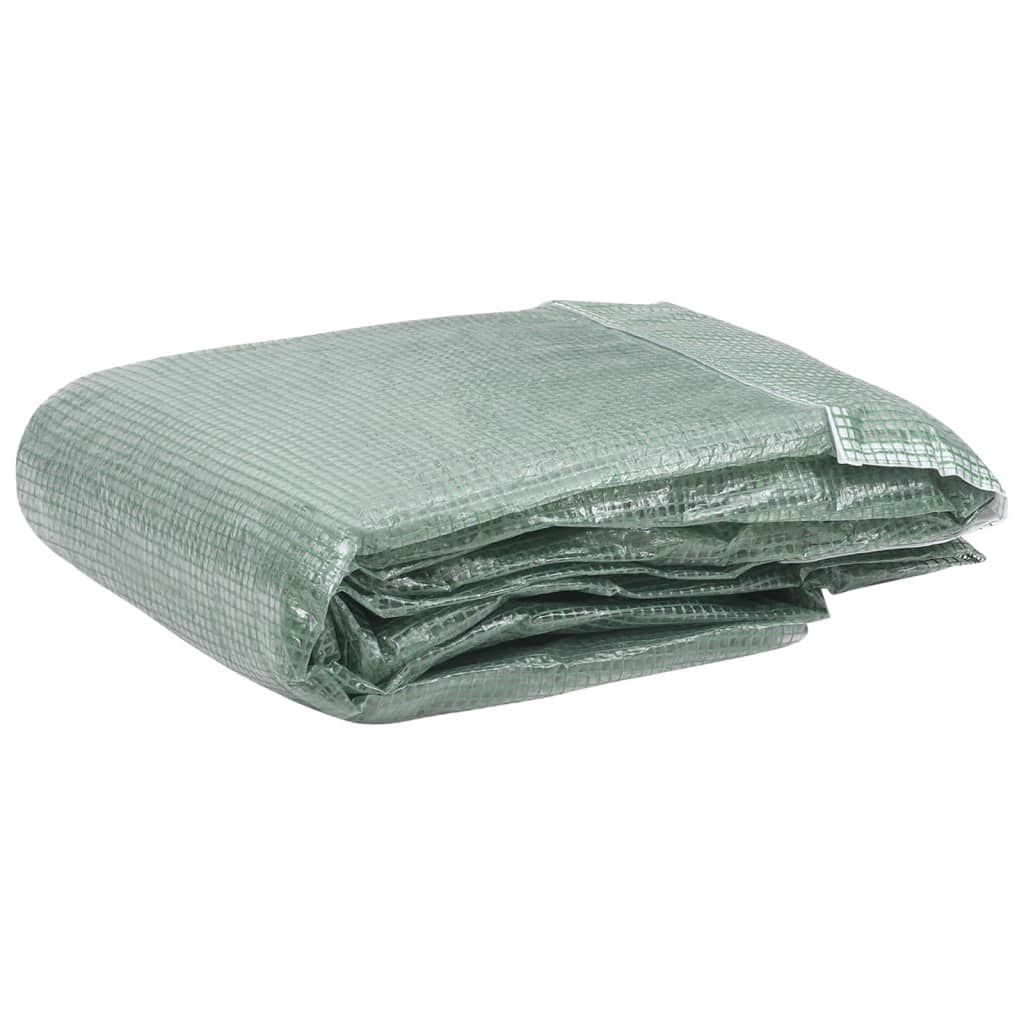 vidaXL Резервно покривало за парник (13,5 м²), 300x450x200 см, зелено