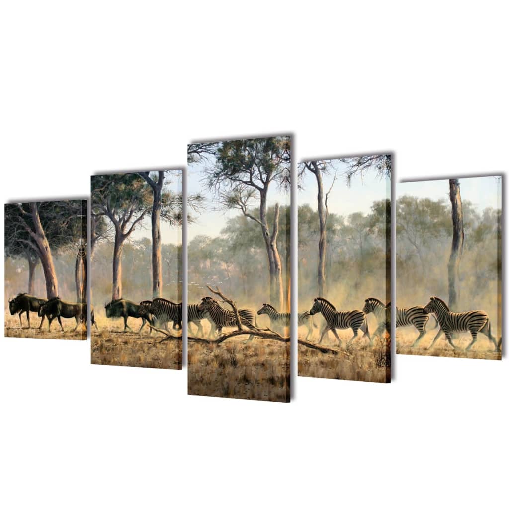 Декоративни панели за стена Зебри, 200 x 100 см