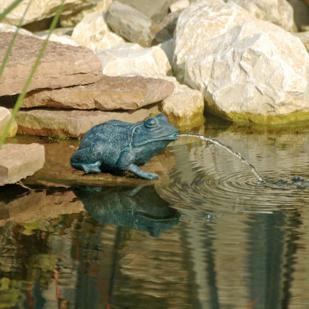 Ubbink Струйник за езеро фигура жаба 12 см 1386008