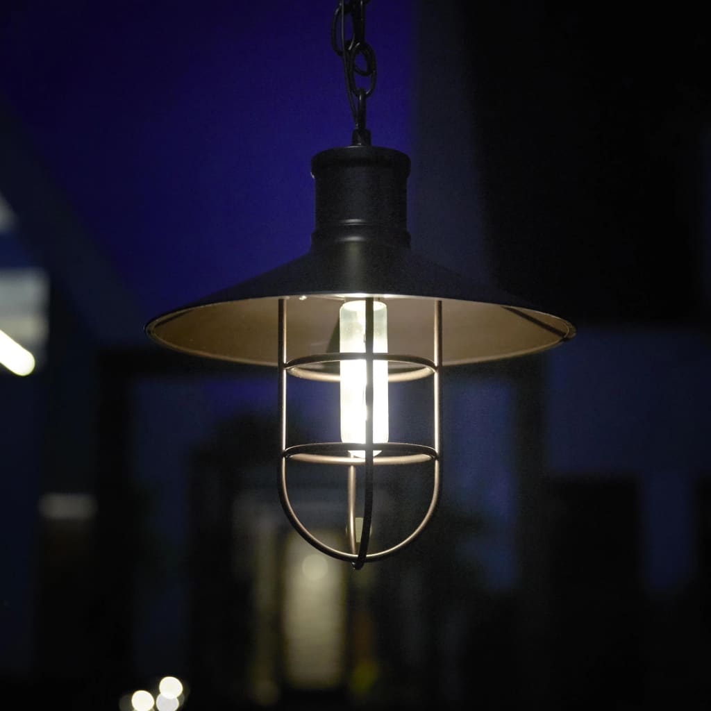 Luxform Соларна LED градинска лампа Caledon, тъмен бронз, 34112