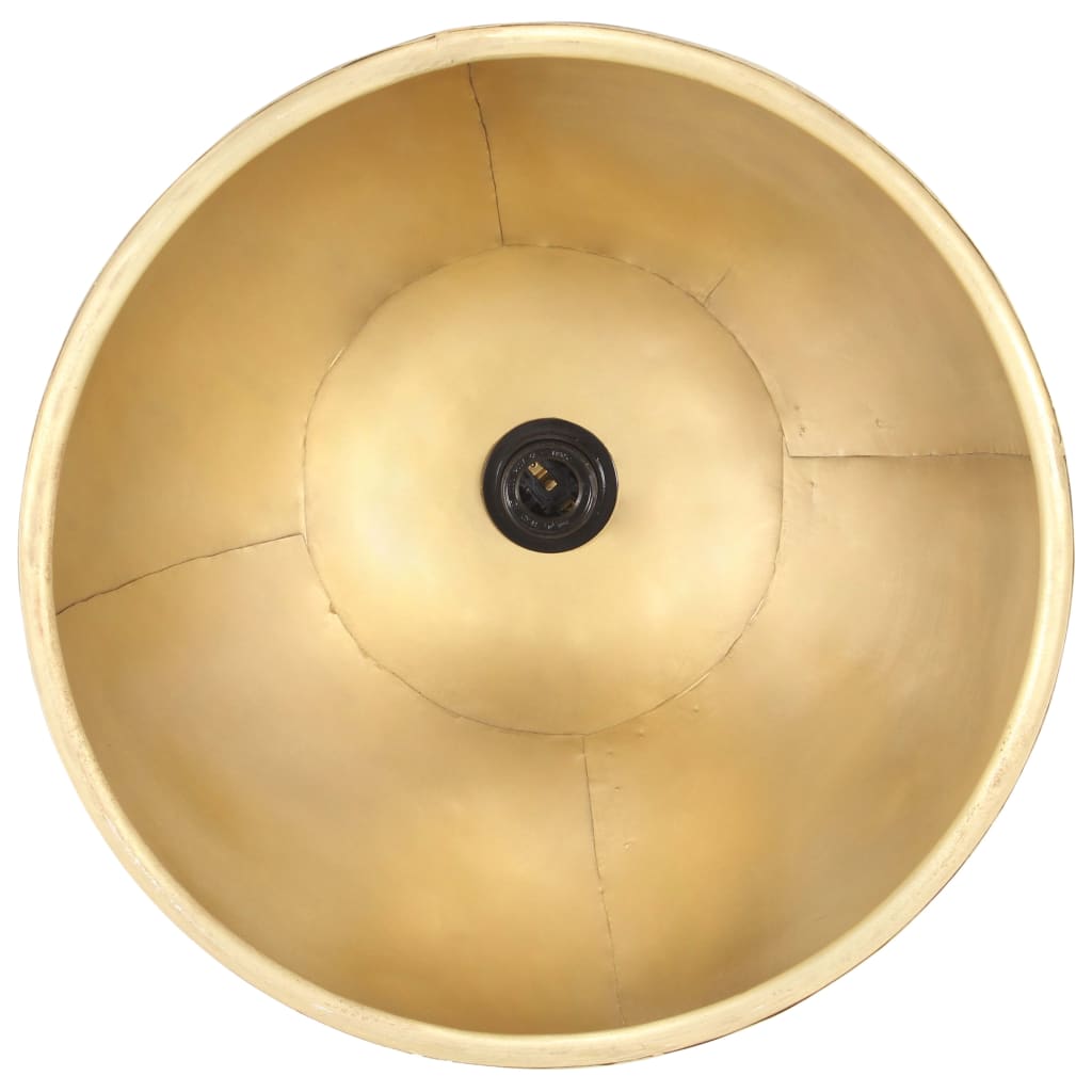 vidaXL Индустриална пенделна лампа 25 W месинг кръгла 40 см E27
