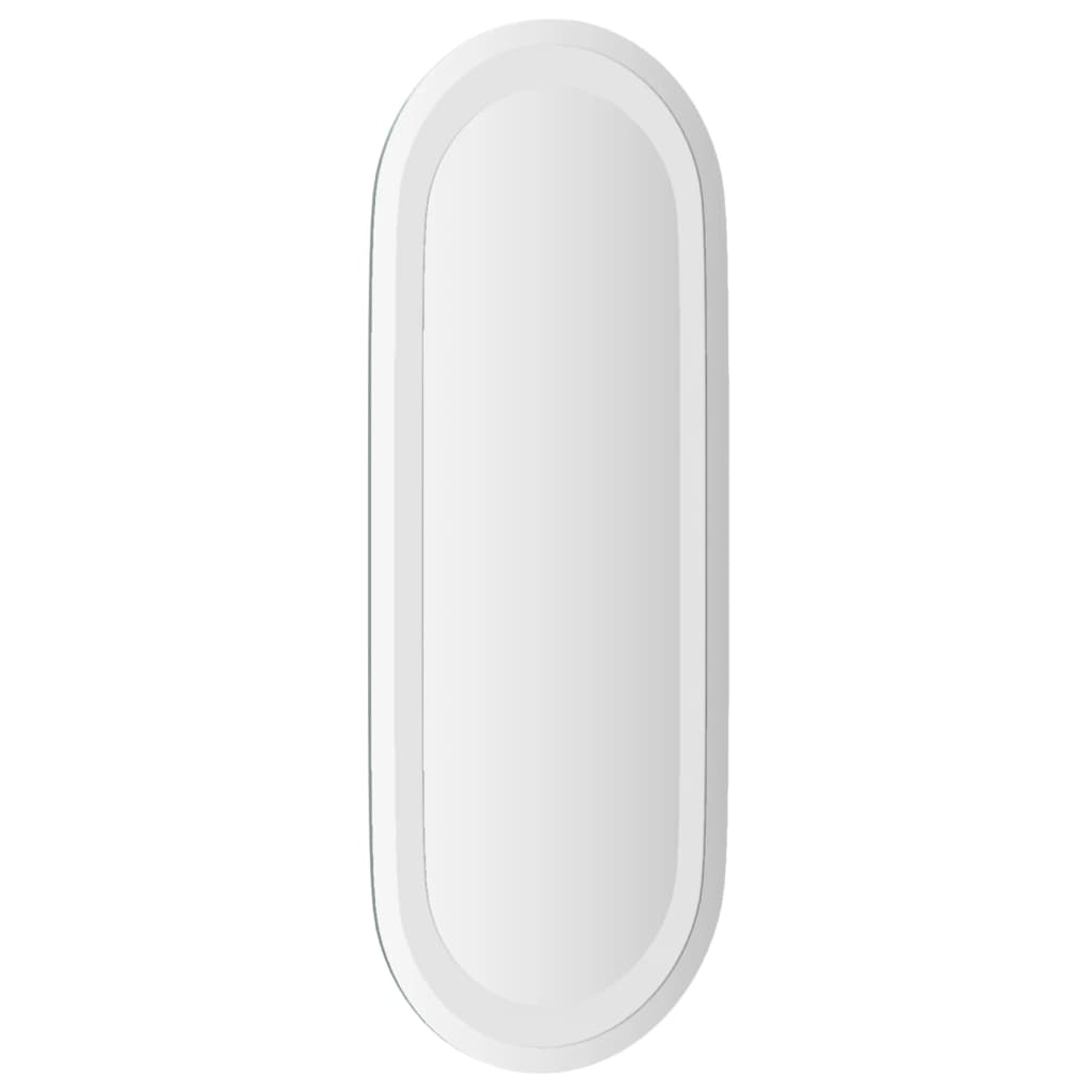 vidaXL LED огледало за баня, 50x20 см, овално