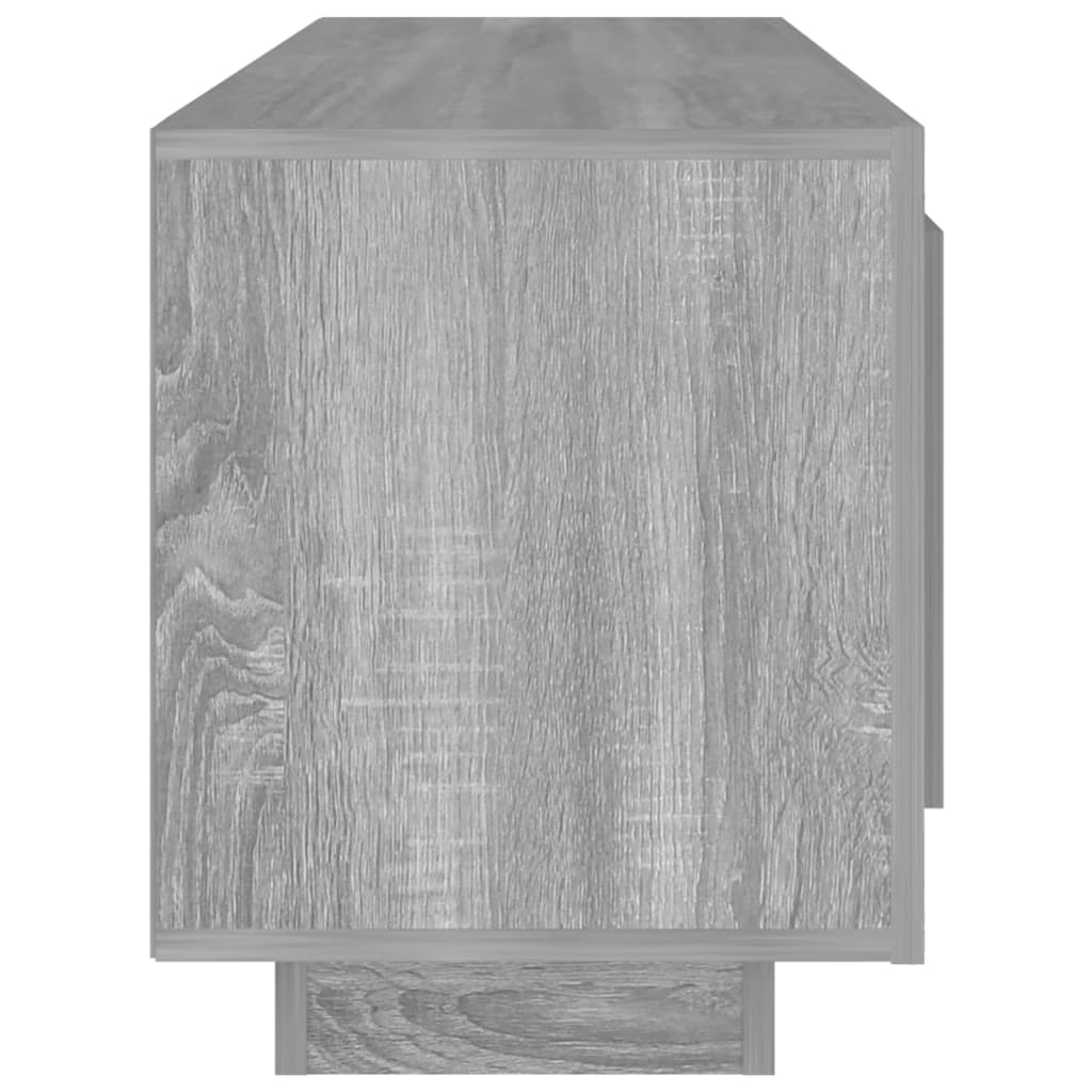 vidaXL ТВ шкаф, сив сонома, 102x35x45 см, инженерно дърво