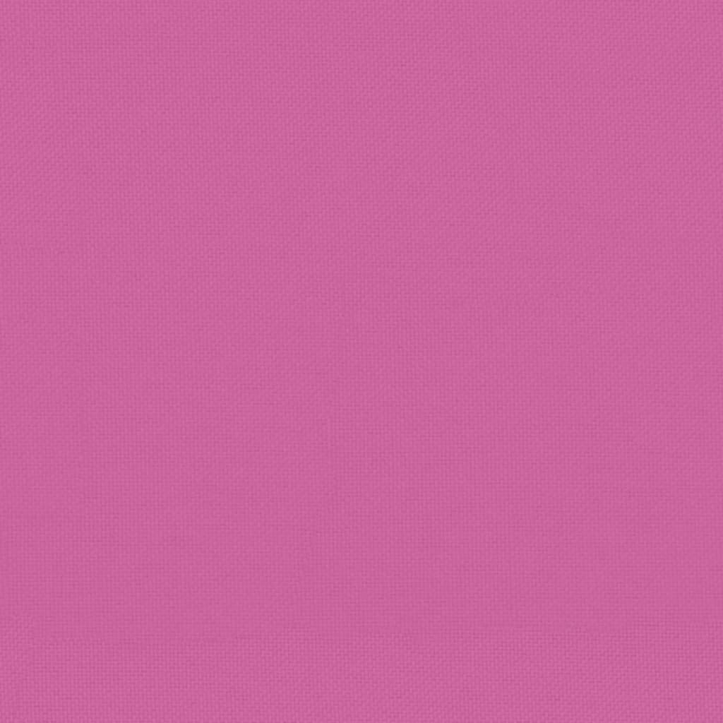 vidaXL Възглавница за палетен диван розова 58x58x10 см плат Оксфорд