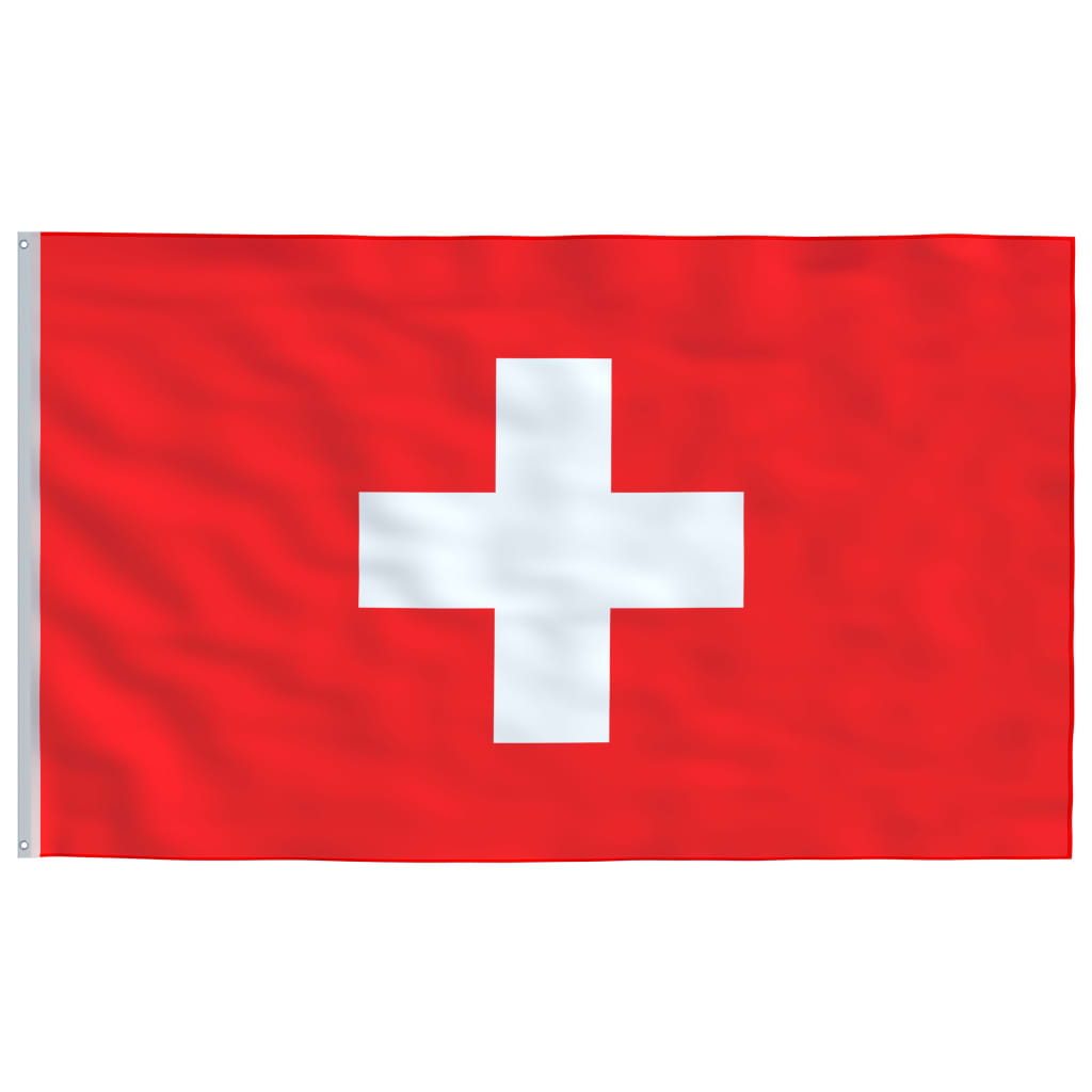 vidaXL Флаг на Швейцария, 90x150 см