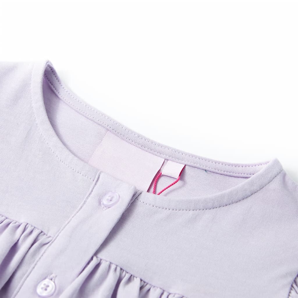Детска тениска, лилава, 92